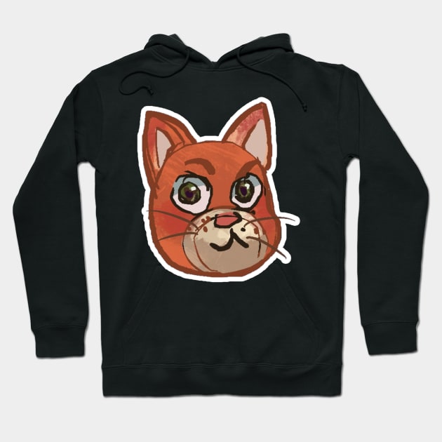 happy cat sticker (collection 2/8) Hoodie by gristiannn